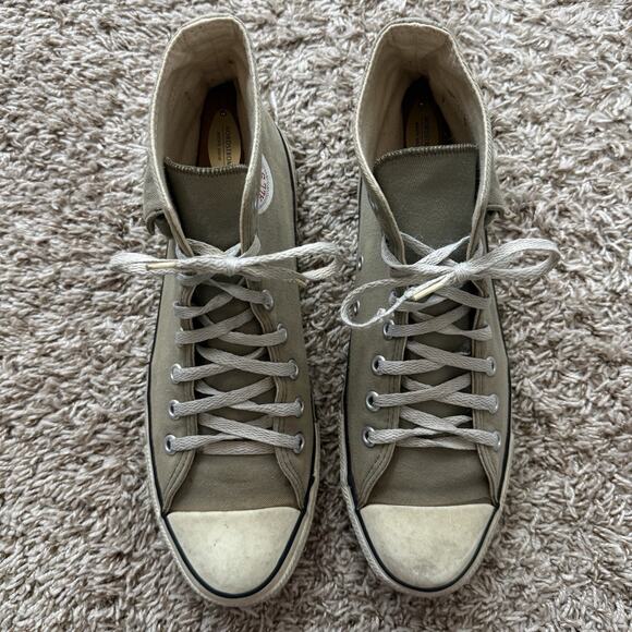 RARE Vintage Converse Chuck Taylor Hi Top Made In USA Cargo Pocket Mens Size 9.5 main image 7